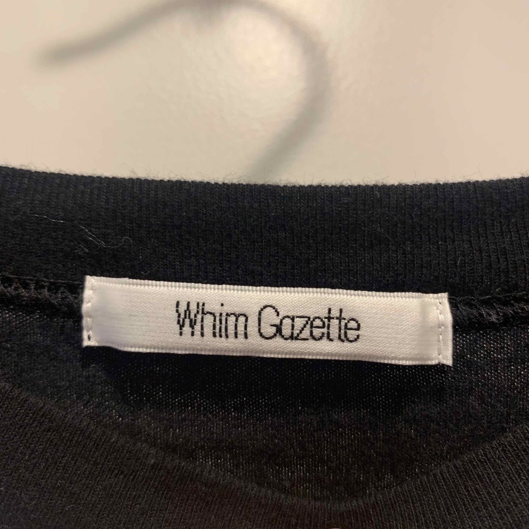 Whim Gazette(ウィムガゼット)のwhim gazette ウィムガゼット ボーダープルオーバー ロンT レディースのトップス(Tシャツ(長袖/七分))の商品写真