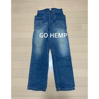 GO HEMP - GO HEMP ゴーヘンプ W30 ヘンプ混 デニムパンツ GOHEMP