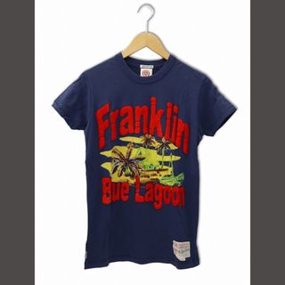 フランクリンアンドマーシャル(FRANKLIN&MARSHALL)のフランクリン&マーシャル イタリア製 半袖 Tシャツ XS ネイビー(Tシャツ/カットソー(半袖/袖なし))