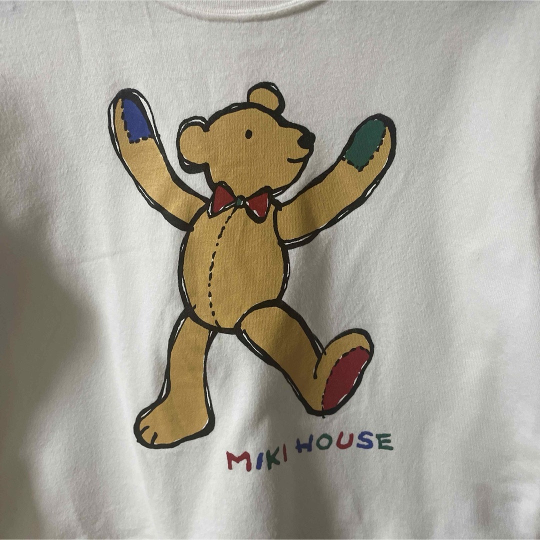 mikihouse(ミキハウス)のミキハウス　長袖Tシャツ　100サイズ キッズ/ベビー/マタニティのキッズ服男の子用(90cm~)(Tシャツ/カットソー)の商品写真