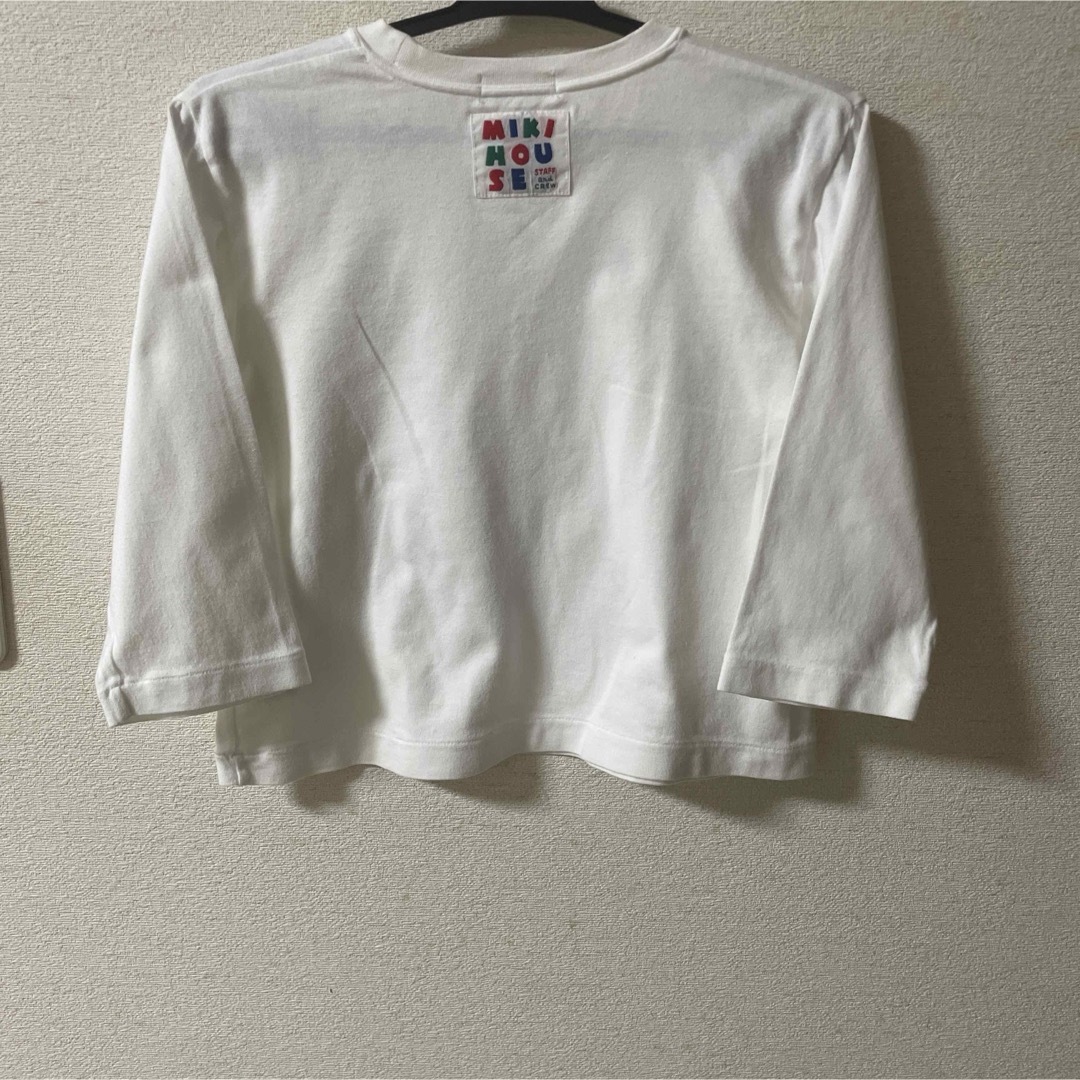 mikihouse(ミキハウス)のミキハウス　長袖Tシャツ　100サイズ キッズ/ベビー/マタニティのキッズ服男の子用(90cm~)(Tシャツ/カットソー)の商品写真