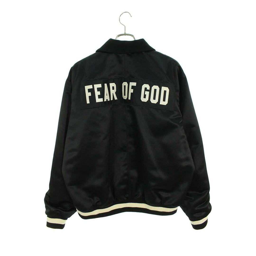 FEAR OF GOD(フィアオブゴッド)のフィアオブゴッド  FIFTH COLLECTION SATIN HALF ZIP COACHES JACKET ハーフジップサテンコーチジャケットブルゾン メンズ M メンズのジャケット/アウター(ブルゾン)の商品写真