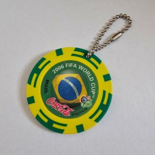 コカコーラ 2006 FIFA ワールドカップ カジノチップ ブラジル(ノベルティグッズ)