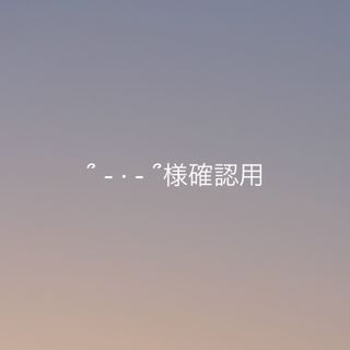 ՞ - · - ՞様確認用(その他)