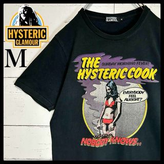 ヒステリックグラマー(HYSTERIC GLAMOUR)の【希少モデル】ヒステリックグラマー☆ヒスガール Tシャツ 入手困難 即完売 黒(Tシャツ/カットソー(半袖/袖なし))