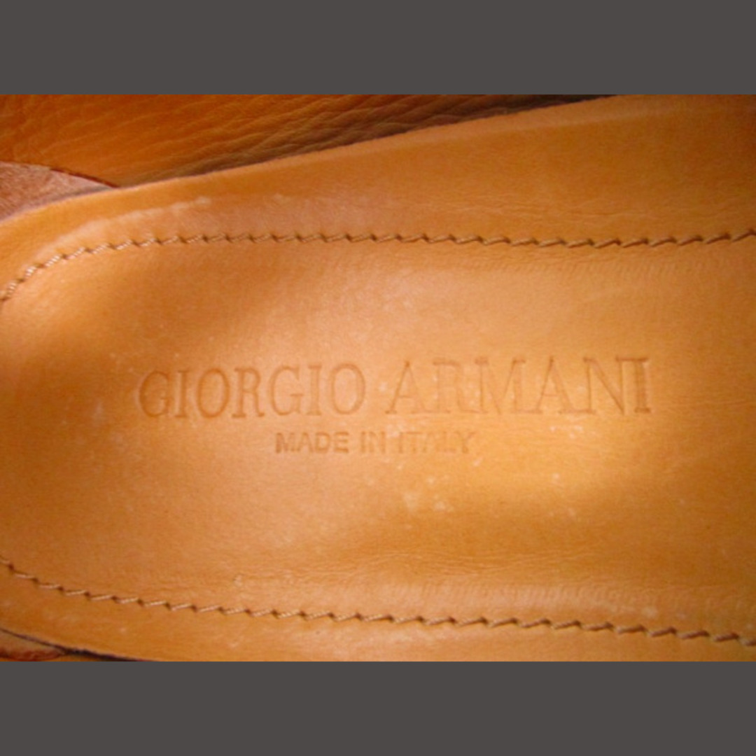 Giorgio Armani(ジョルジオアルマーニ)のジョルジオアルマーニ GIORGIO ARMANI デッキシューズ レザー 5  レディースの靴/シューズ(ローファー/革靴)の商品写真