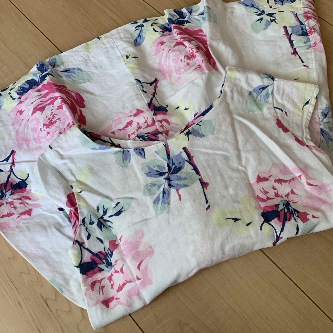 GAP Kids(ギャップキッズ)のGAP 花柄ワンピース　120 キッズ/ベビー/マタニティのキッズ服女の子用(90cm~)(ワンピース)の商品写真