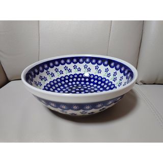 ポーリッシュポタリー(Polish Pottery)のポーランド食器　ポーリッシュポタリー　大鉢(食器)