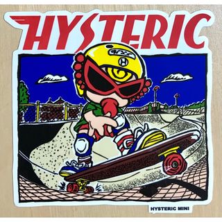 ヒステリックミニ(HYSTERIC MINI)のヒスミニ☆正規品☆新品☆大きめ☆ステッカー☆シール☆スケボー(しおり/ステッカー)