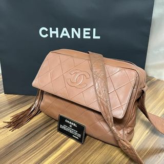 シャネル(CHANEL)の⭐️シール カードあり⭐️シャネル マトラッセ ショルダーバッグ フリンジ(ショルダーバッグ)