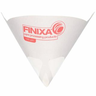 190μm　250枚　FINIXA ペイントストレーナーレッド　塗料用フィルター(メンテナンス用品)