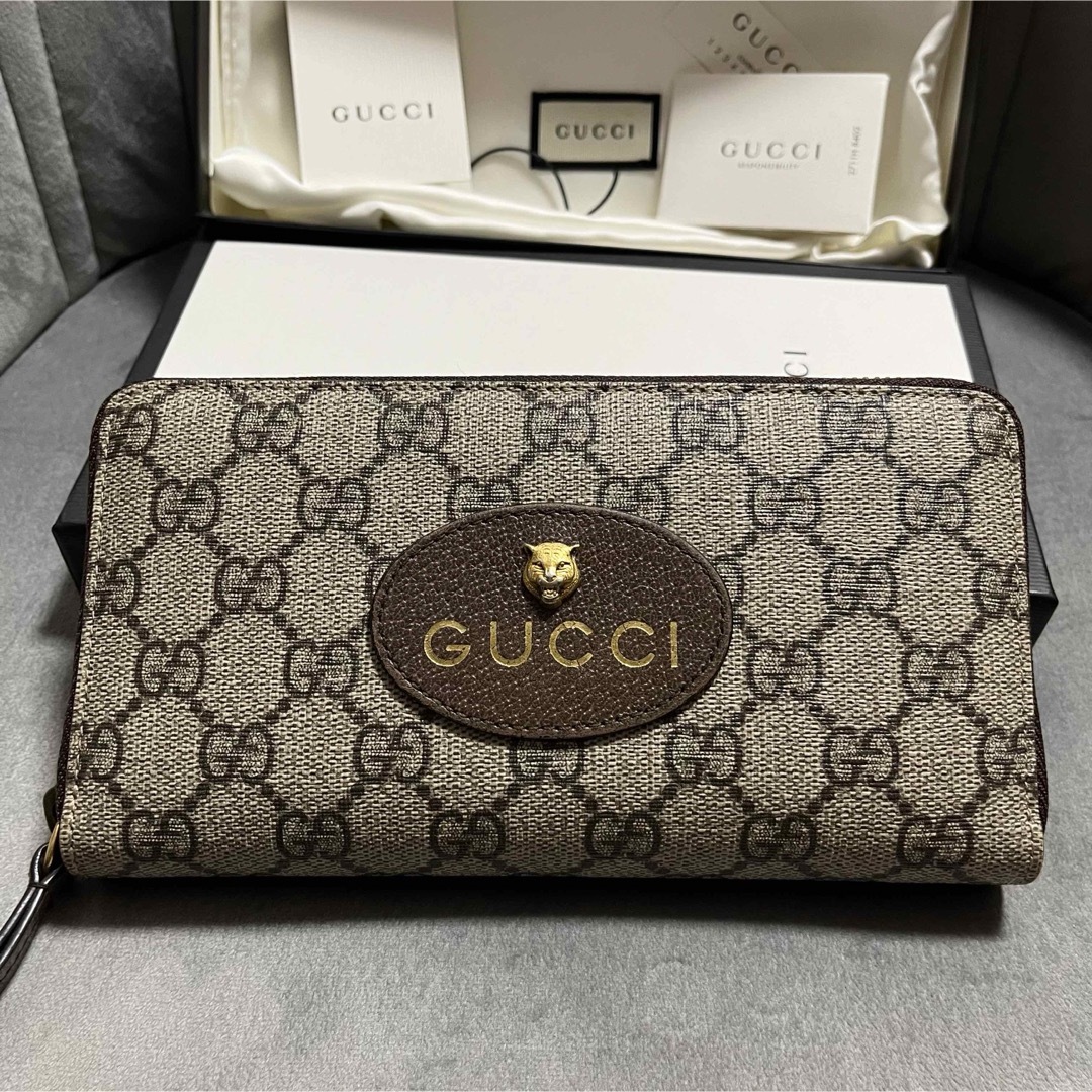 Gucci(グッチ)のネオヴィンテージ GGスプリーム ジップアラウンドウォレット メンズのファッション小物(長財布)の商品写真