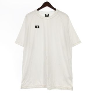 デサント(DESCENTE)のデサント Tシャツ 半袖 スポーツウェア ホワイト 3L 240411E(Tシャツ/カットソー(半袖/袖なし))