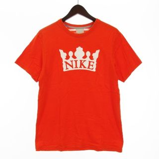 ナイキ(NIKE)のナイキ NIKE Tシャツ 半袖 プリント オレンジ L 240409E(Tシャツ/カットソー(半袖/袖なし))