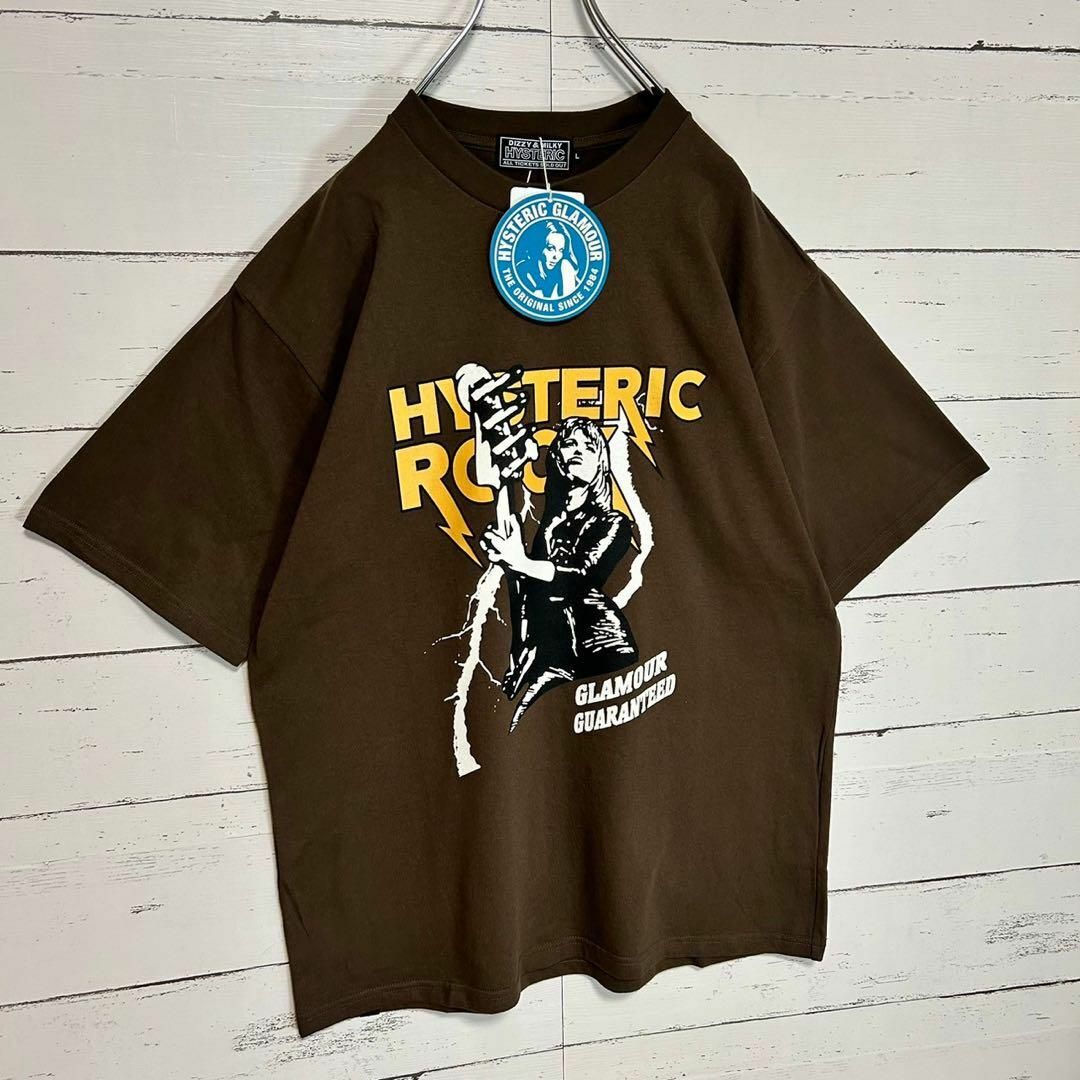 HYSTERIC GLAMOUR(ヒステリックグラマー)の【新品タグ付き】ヒステリックグラマー☆ギターガール Tシャツ 即完売 Lサイズ メンズのトップス(Tシャツ/カットソー(半袖/袖なし))の商品写真