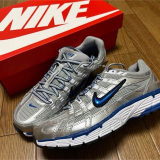 NIKE - 希少 ナイキ ウィメンズ P-6000 "シルバー/ブルー" 24.5cm