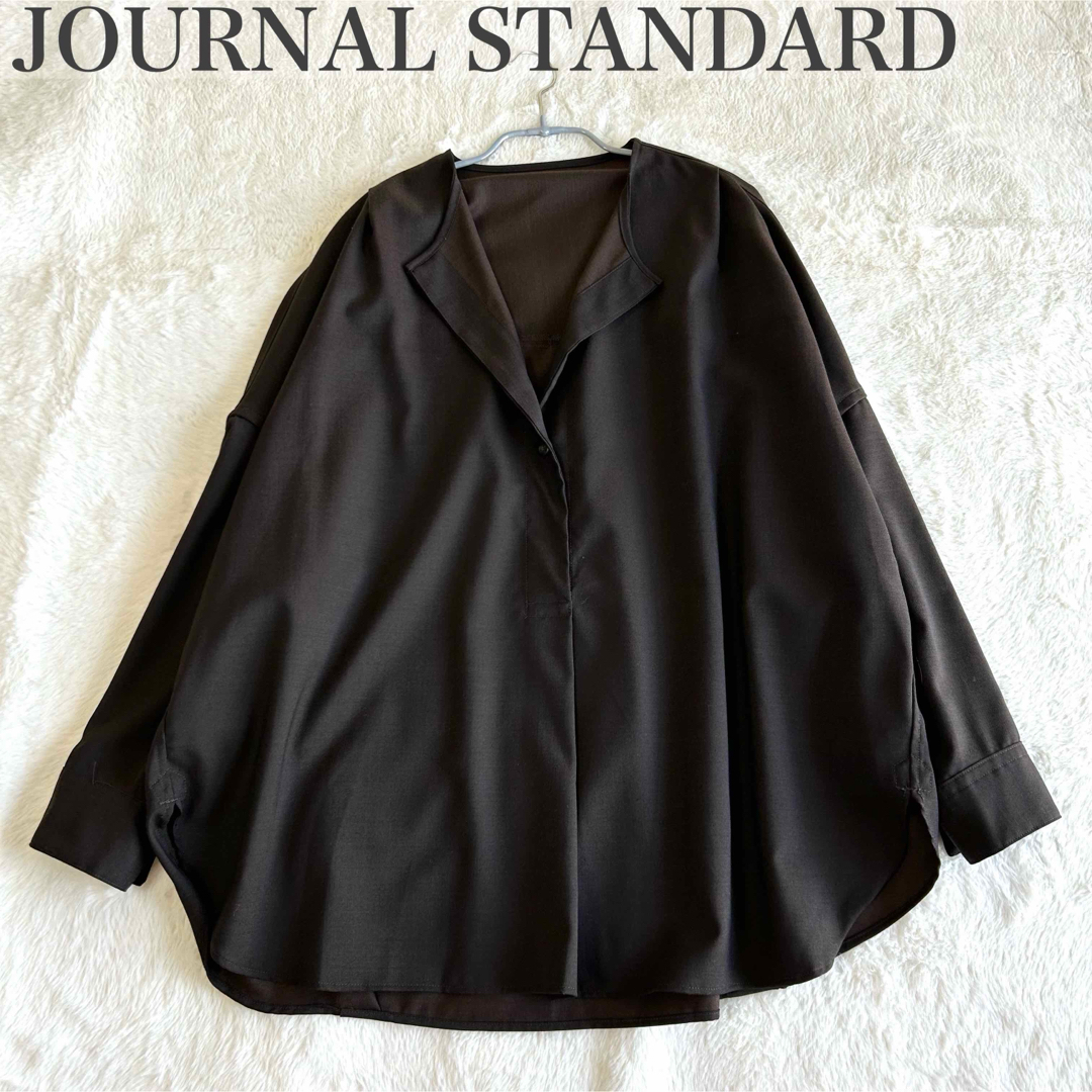 JOURNAL STANDARD(ジャーナルスタンダード)のジャーナルスタンダード 23AW 試着程度 ウォッシャブルTWブラウス ドルマン レディースのトップス(シャツ/ブラウス(長袖/七分))の商品写真