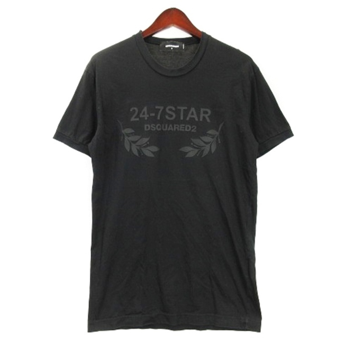 DSQUARED2(ディースクエアード)のディースクエアード Tシャツ 半袖 ブラック M 240409E メンズのトップス(Tシャツ/カットソー(半袖/袖なし))の商品写真