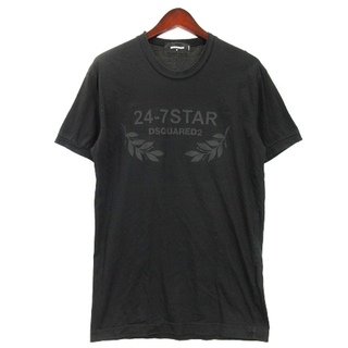 ディースクエアード(DSQUARED2)のディースクエアード Tシャツ 半袖 ブラック M 240409E(Tシャツ/カットソー(半袖/袖なし))