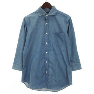 ビームス(BEAMS)のビームス BEAMS シャツ 長袖 ストレッチ ブルー M 240411E(シャツ)