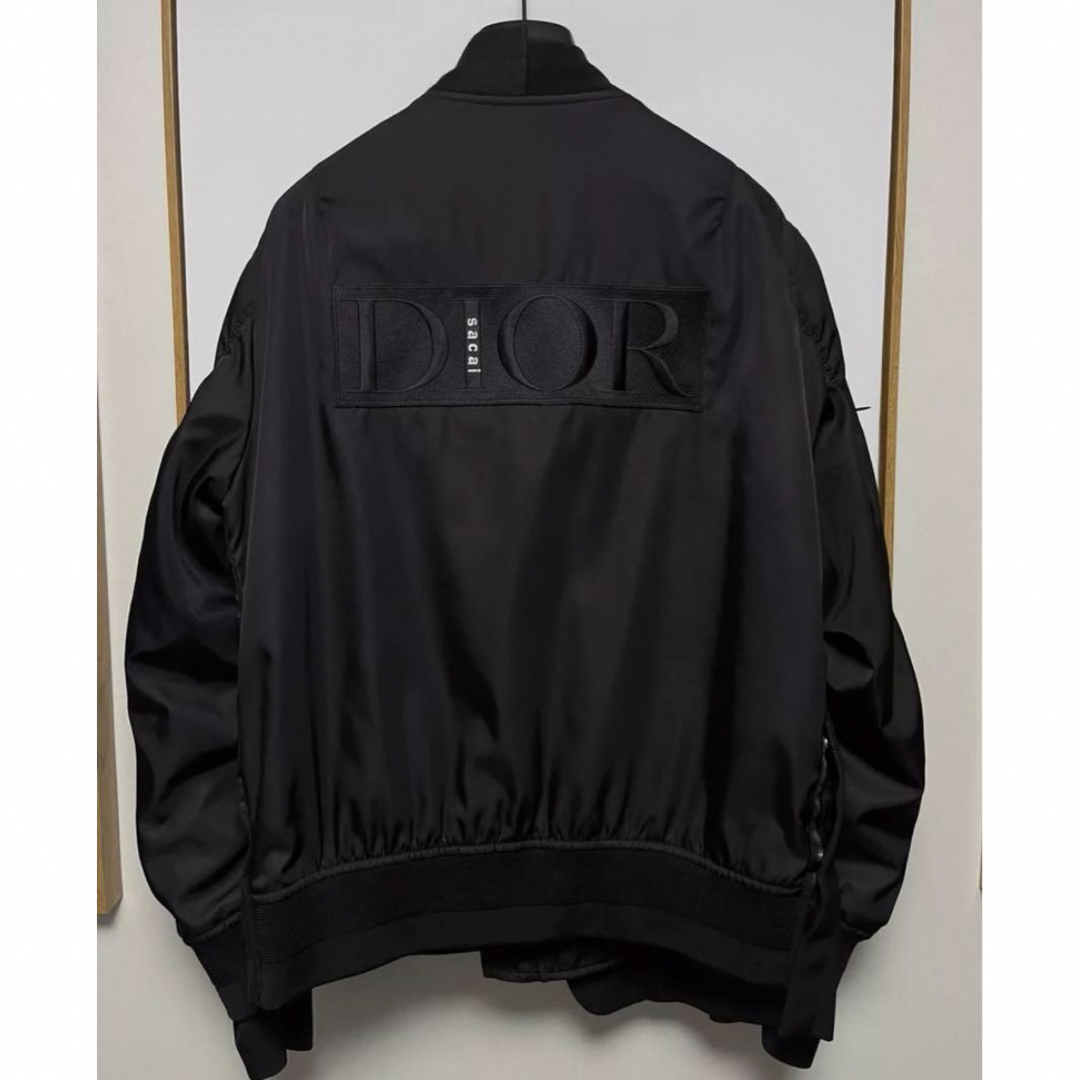 sacai(サカイ)のdior ✖️sacai  MA-1ジャケット　50 美品 メンズのジャケット/アウター(ブルゾン)の商品写真