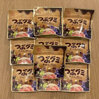カスガイセイカ(春日井製菓)の期間限定 つぶグミ チョコの贅沢 10袋セット(菓子/デザート)