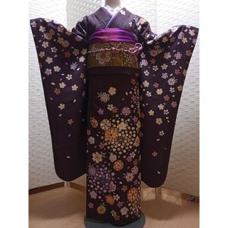 週末限定価格！☆used美品☆ 成人式 やまと謹製 駒刺繍 豪華振袖6点セット(振袖)