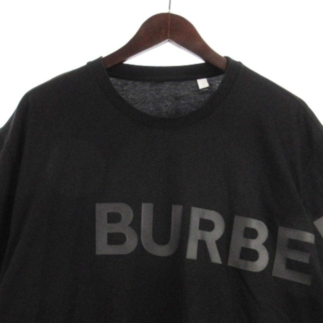 BURBERRY(バーバリー)のバーバリー HARLFORD Tシャツ 半袖 ロゴ 8032299 ブラック L メンズのトップス(Tシャツ/カットソー(半袖/袖なし))の商品写真