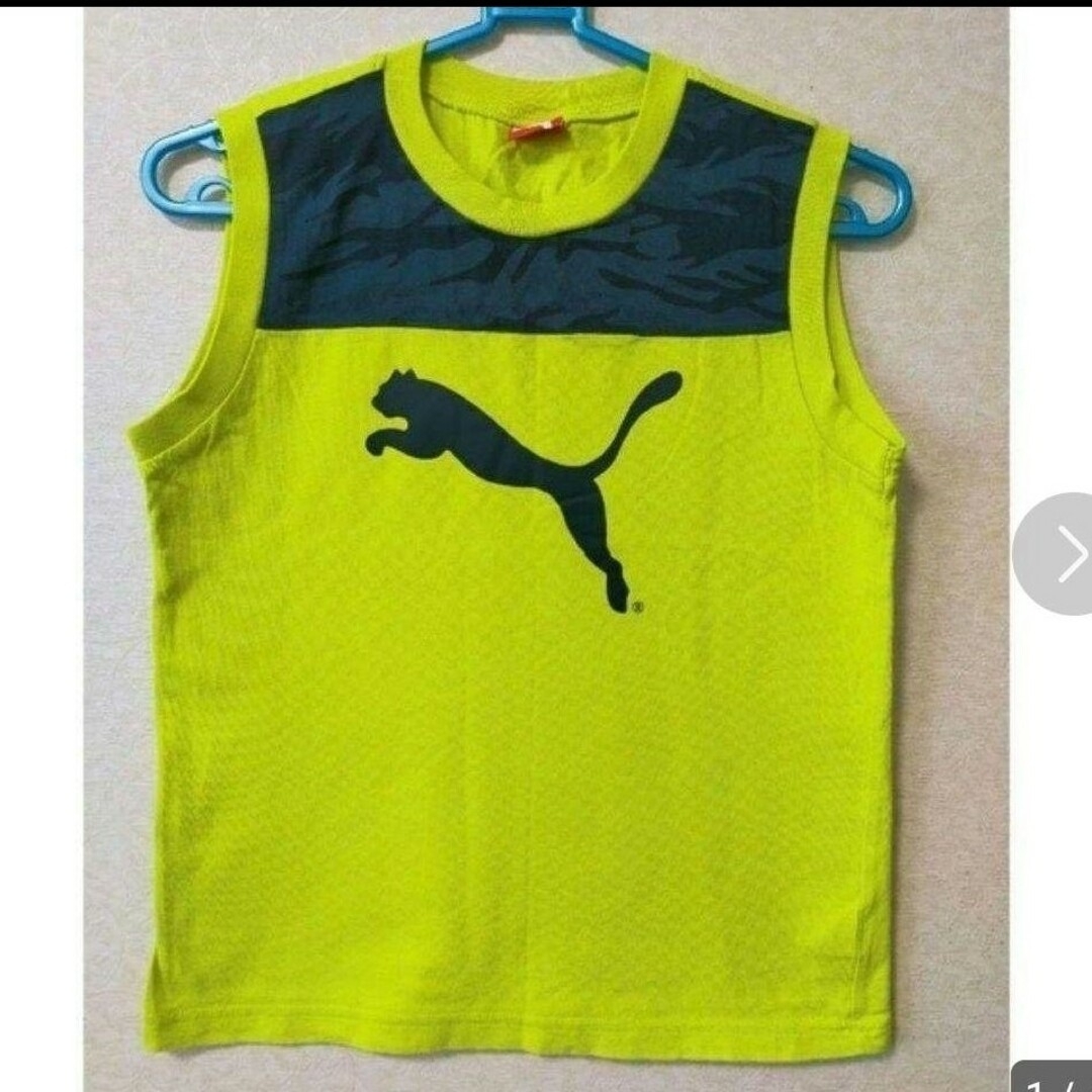 PUMA(プーマ)のPUMA   ランニングシャツ　140cm キッズ/ベビー/マタニティのキッズ服男の子用(90cm~)(Tシャツ/カットソー)の商品写真