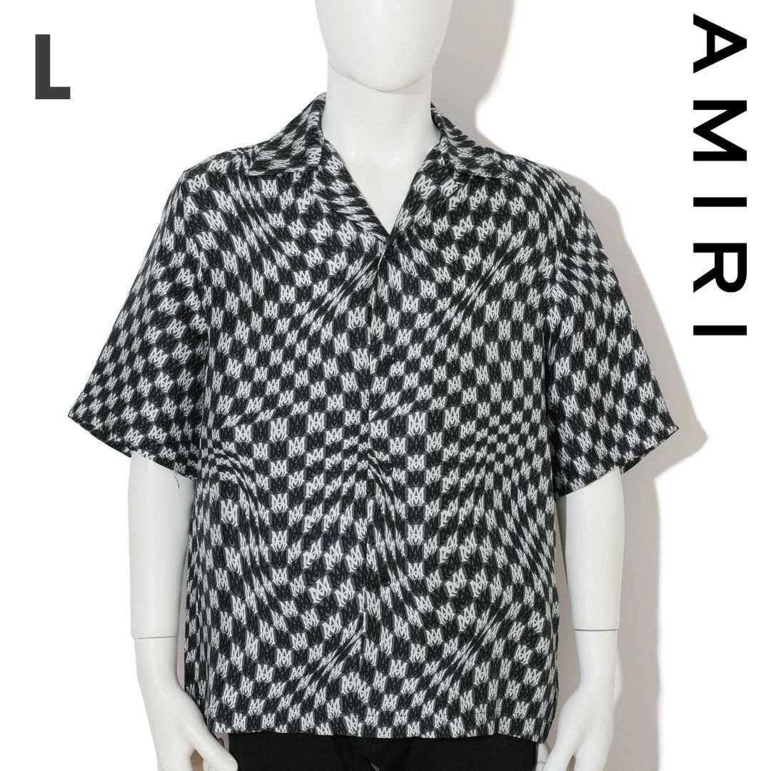 新品 AMIRI WAVY MA S/S SHIRT シルク半袖シャツ シャツ 新品 AMIRI WAVY MA S/S SHIRT シルク半袖シャツ シャツ