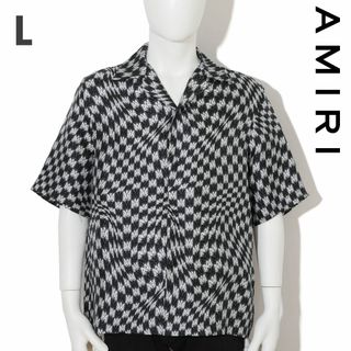 アミリ(AMIRI)の新品 AMIRI WAVY MA S/S SHIRT シルク半袖シャツ(シャツ)