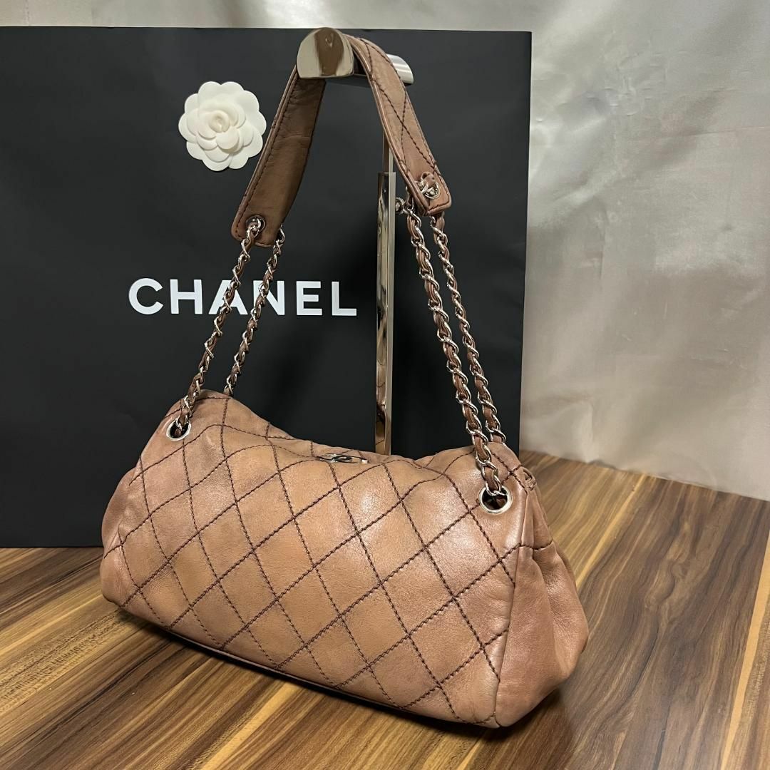 CHANEL(シャネル)の⭐️美品⭐️CHANEL チェーン ショルダーバッグ ワイルドステッチ レディースのバッグ(ショルダーバッグ)の商品写真