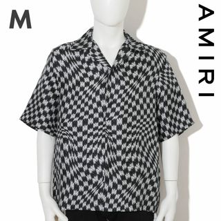 アミリ(AMIRI)の新品 AMIRI WAVY MA S/S SHIRT シルク半袖シャツ M(シャツ)