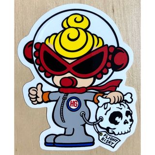 ヒステリックミニ(HYSTERIC MINI)のヒスミニ☆正規品☆新品☆ステッカー☆アストロ☆スカル☆シール☆完売(しおり/ステッカー)