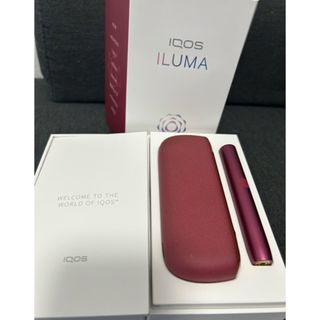 アイコス(IQOS)のアイコス　イルマ　サンセットレッド（充電器・外箱付）(タバコグッズ)