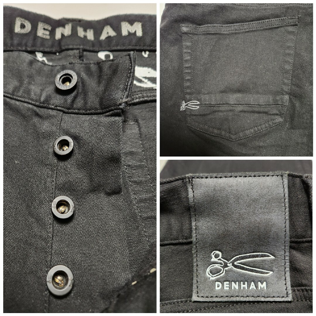 DENHAM(デンハム)の【美品】デンハム　ADVANCE DENIM　BOLT　黒　W34 メンズのパンツ(デニム/ジーンズ)の商品写真