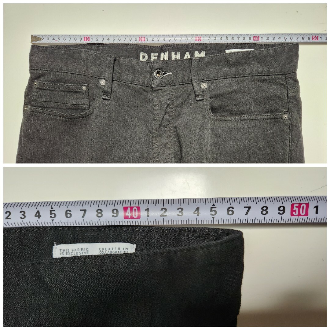DENHAM(デンハム)の【美品】デンハム　ADVANCE DENIM　BOLT　黒　W34 メンズのパンツ(デニム/ジーンズ)の商品写真