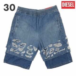 ディーゼル(DIESEL)の新品 DIESEL D-Horty ショートパンツ デストロイ加工(ショートパンツ)