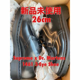 【新品】Supreme/Dr. Martens 1461 3-Eye Shoe