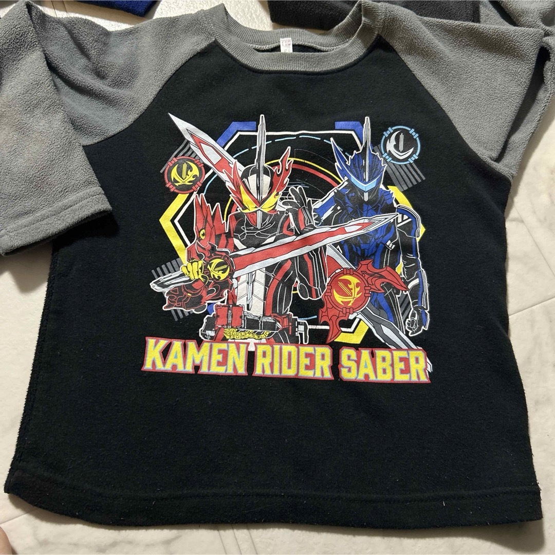 BANDAI(バンダイ)の仮面ライダーパジャマセット キッズ/ベビー/マタニティのキッズ服男の子用(90cm~)(パジャマ)の商品写真