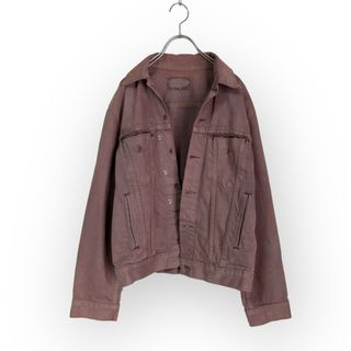 リーバイス(Levi's)のLEVI'S（MADE IN USA）ボディ使用 リメイクデニムジャケット(Gジャン/デニムジャケット)