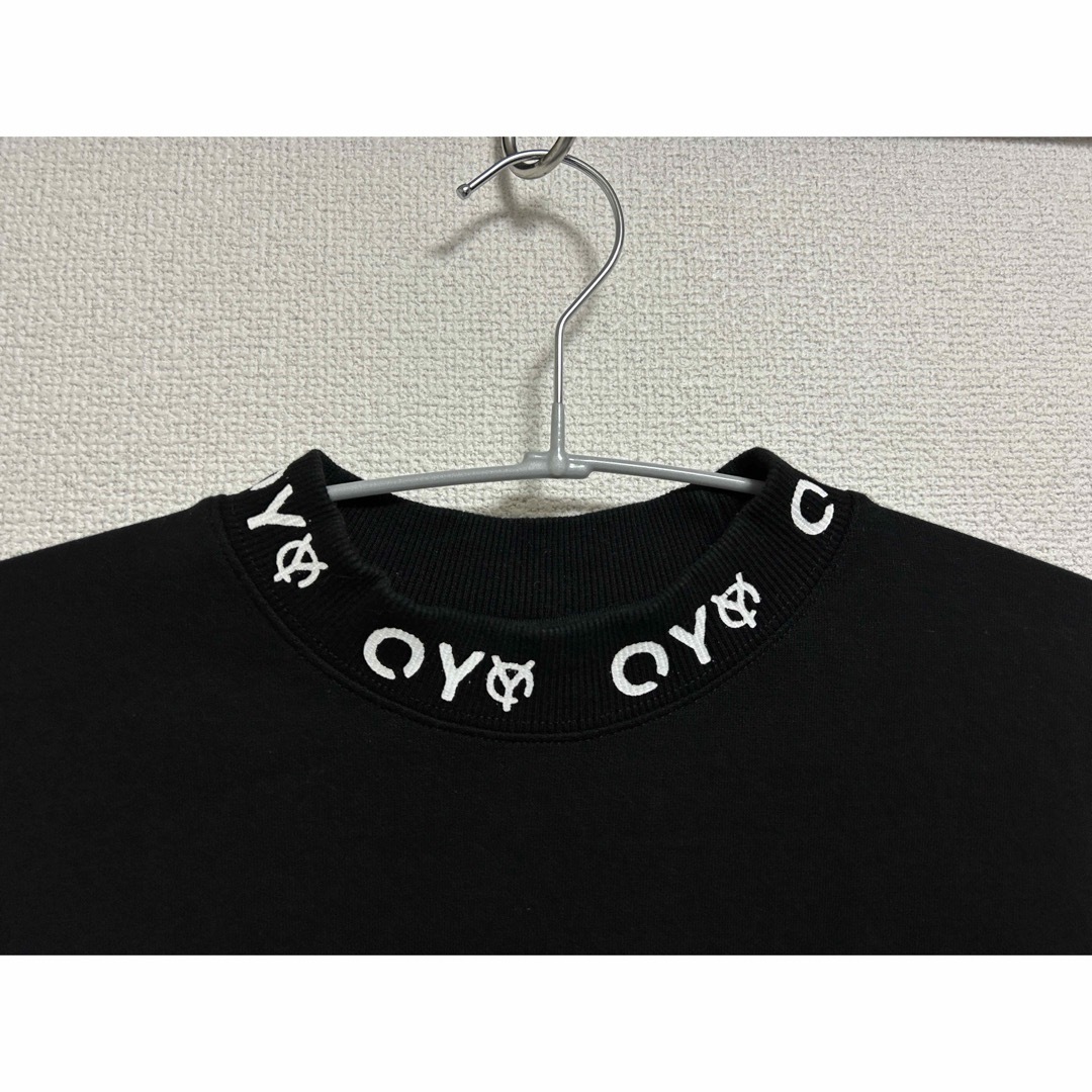 OY(オーワイ)の美品　OY/オーワイ』 ショートモックネック クロップド丈 半袖Tシャツ レディースのトップス(Tシャツ(半袖/袖なし))の商品写真