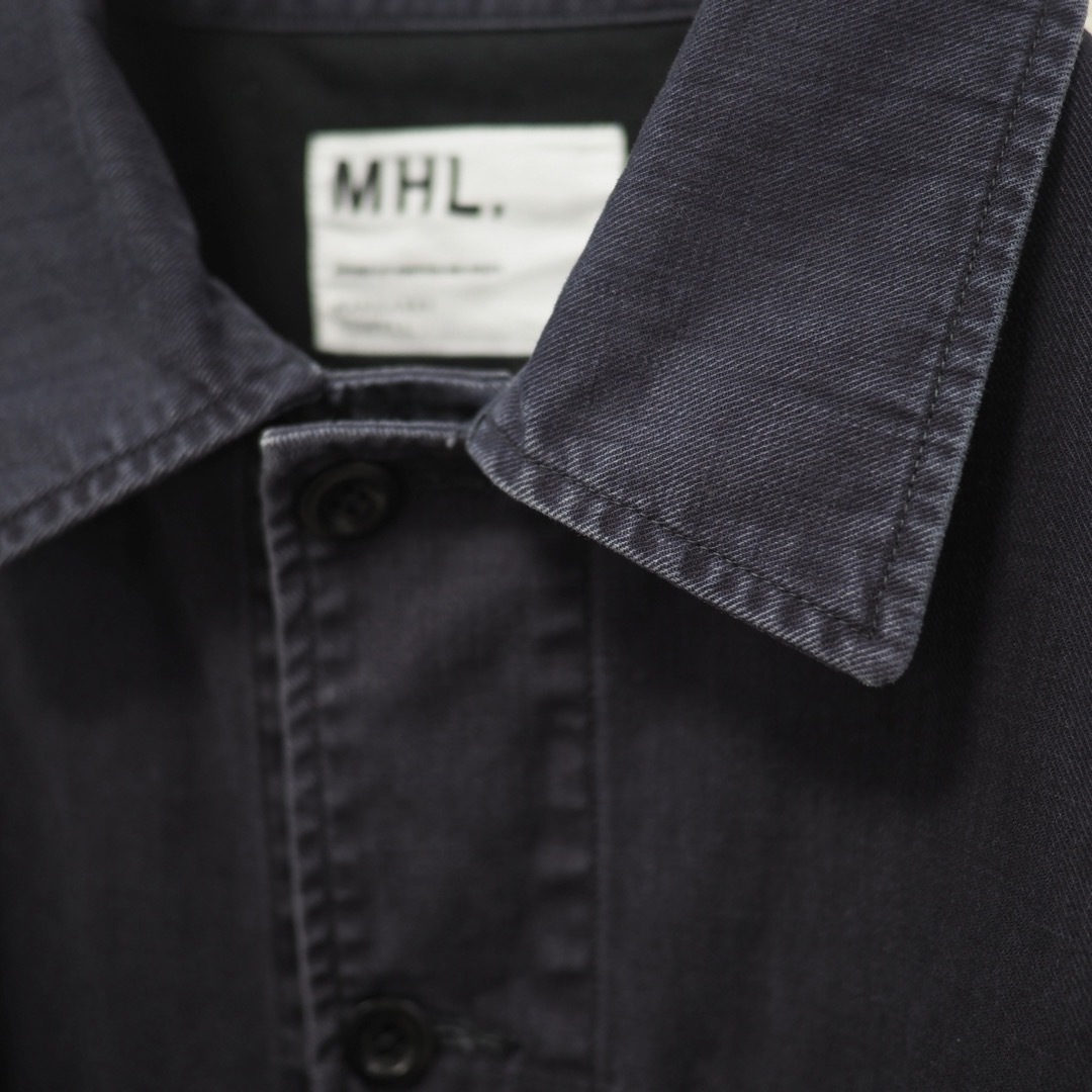 MHL.(エムエイチエル)のMHL. 17AW 顔料染めツイルカバーオール-Navy/L メンズのジャケット/アウター(カバーオール)の商品写真