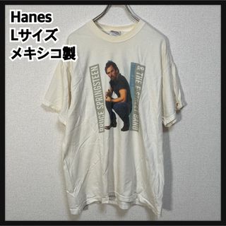 ヘインズ(Hanes)の【ヘインズ】メキシコ製TシャツバンドT　ブルーススプリングスティーン　F9(Tシャツ/カットソー(半袖/袖なし))