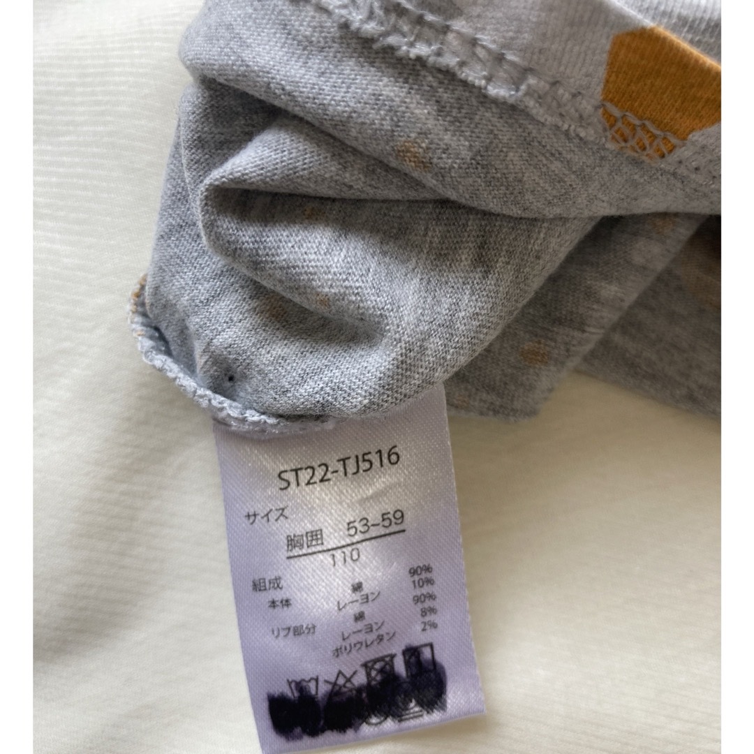 西松屋(ニシマツヤ)の110㎝　西松屋　Tシャツ　2枚セット キッズ/ベビー/マタニティのキッズ服女の子用(90cm~)(Tシャツ/カットソー)の商品写真