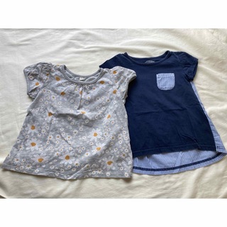 ニシマツヤ(西松屋)の110㎝　西松屋　Tシャツ　2枚セット(Tシャツ/カットソー)