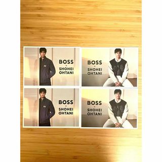 ボス(BOSS)の【非売品】BOSS ×大谷翔平選手 コラボ ポストカード(スポーツ選手)