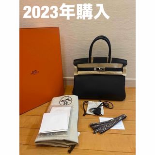 エルメス(Hermes)のエルメス　バーキン30 ヴェルソ　2023　B刻印　超希少　シルバー金具　美品　(ハンドバッグ)