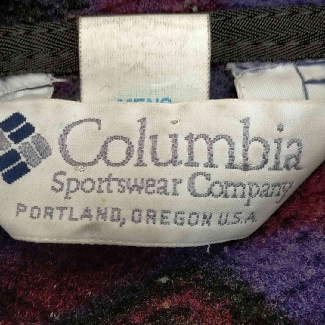 Columbia(コロンビア)のColumbia(コロンビア) USA製 総柄フリース メンズ アウター メンズのジャケット/アウター(ブルゾン)の商品写真