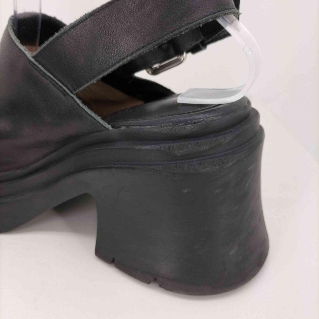 MOHI(モヒ) 別注 サボ ミュール レザー 厚底サンダル レディース レディースの靴/シューズ(サンダル)の商品写真